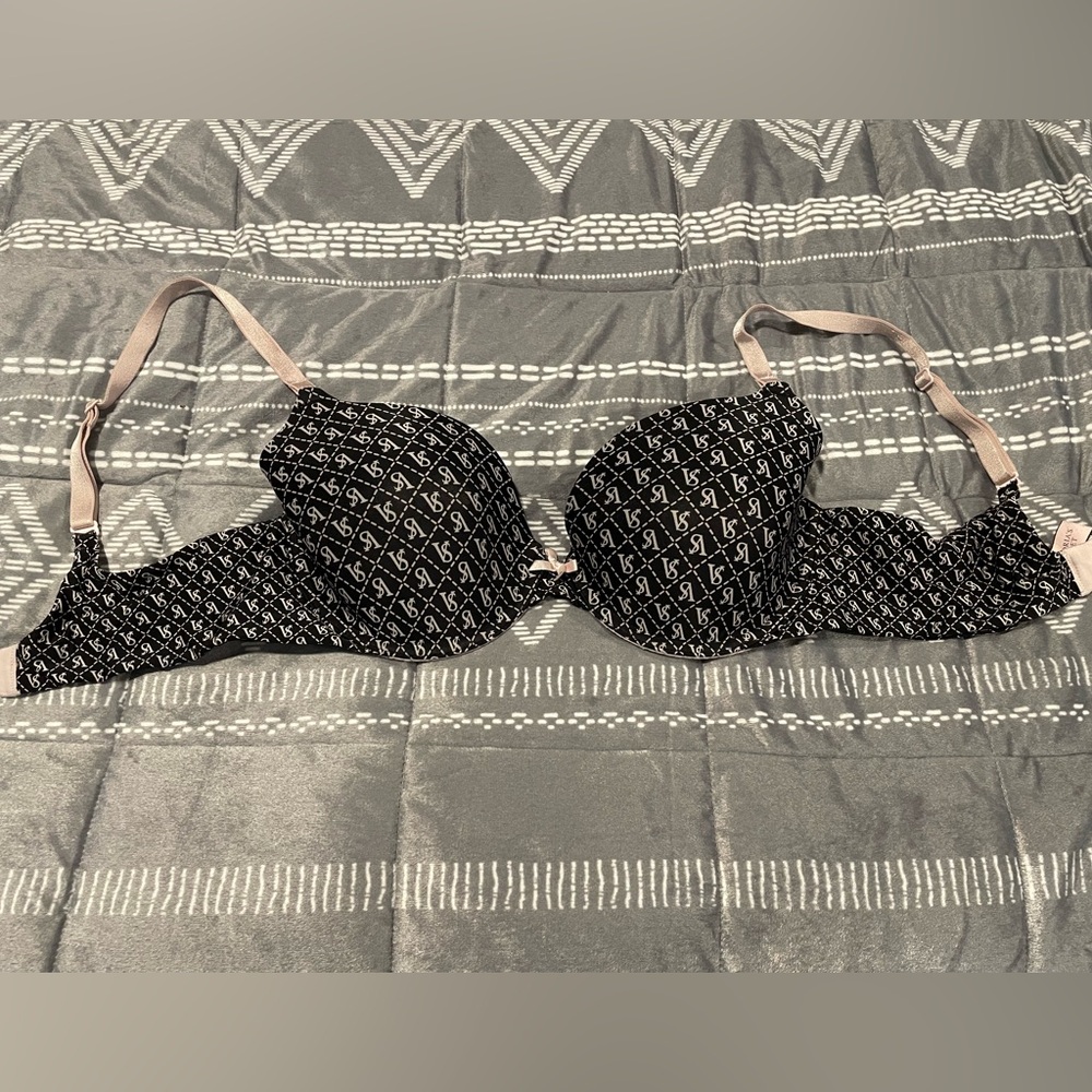 Body by Victoria bra- black print